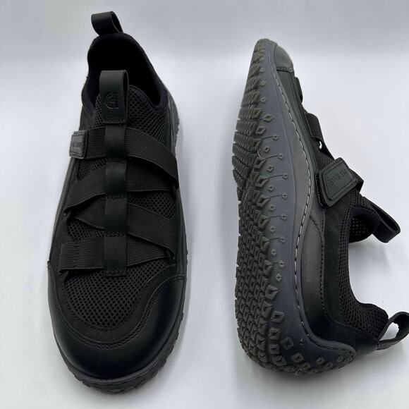 Mens Size 10 Cole Haan Sneakers Grand 360 tidetrek monk Hook & Loop Black C41903